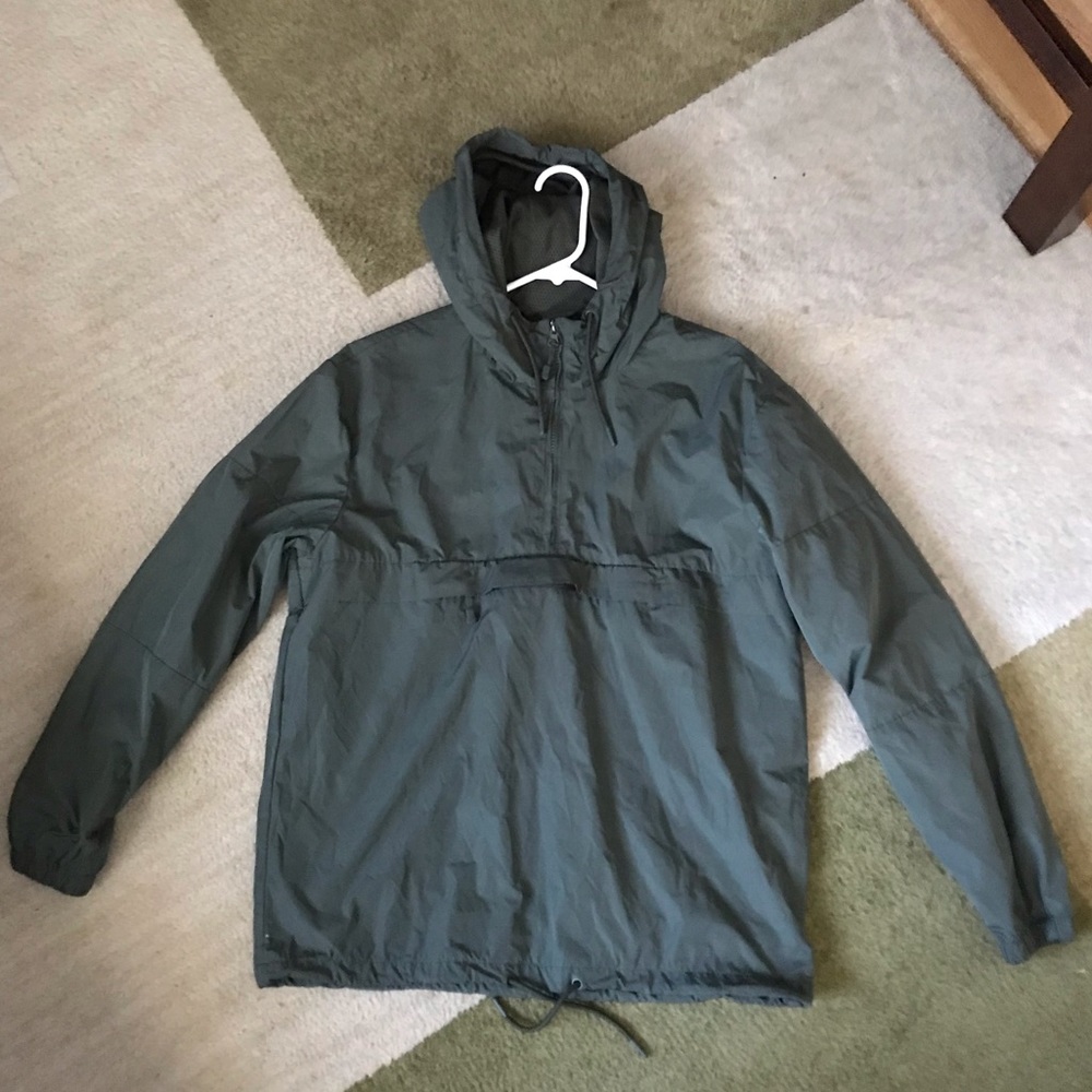 H&M Windbreaker Hoodie Half Zip